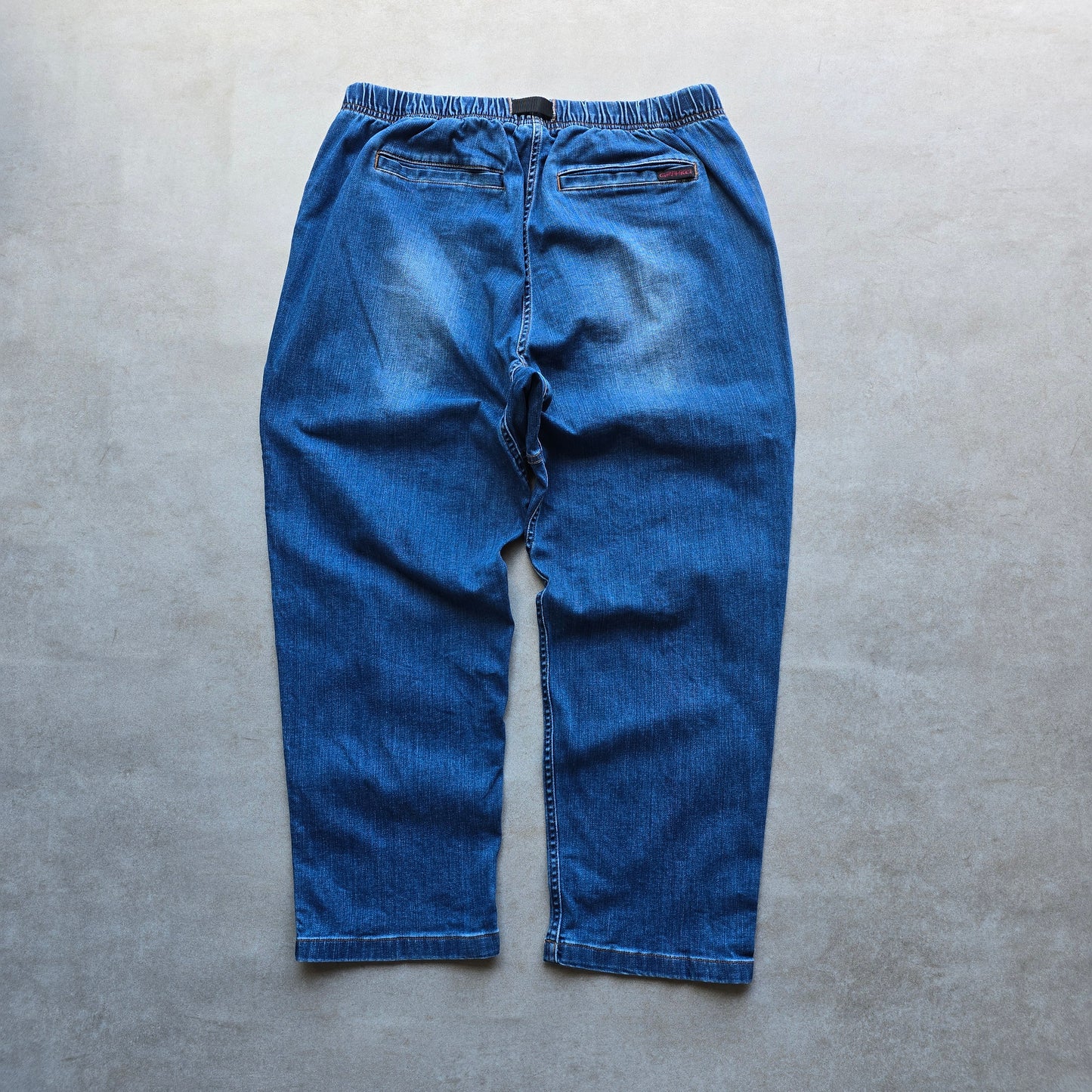 Gramicci Stretch Denim Loose Tapered Pants - L