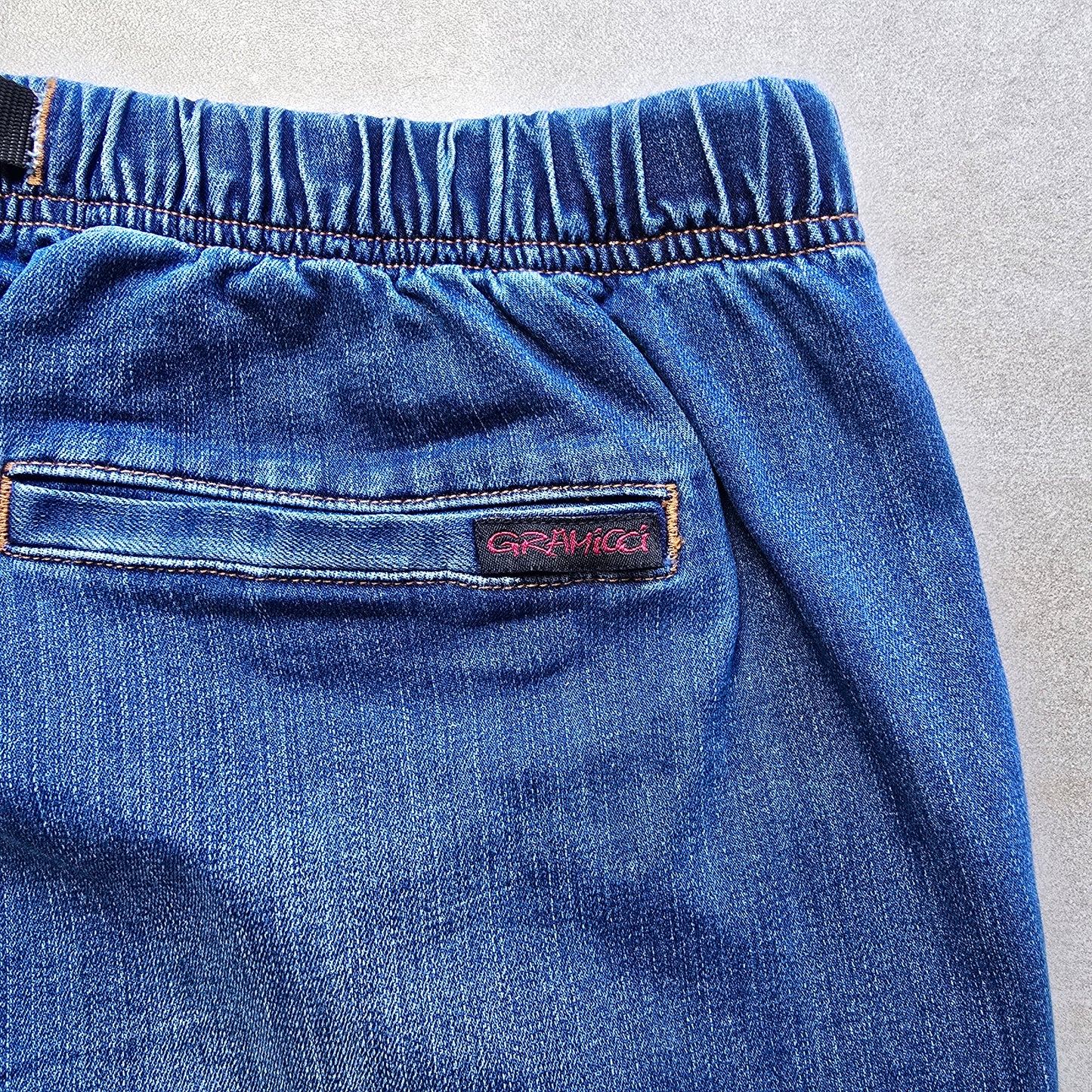 Gramicci Stretch Denim Loose Tapered Pants - L