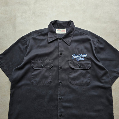 Vintage Dickies Big Belly Crew Short Sleeve Button Up Shirt - L/XL