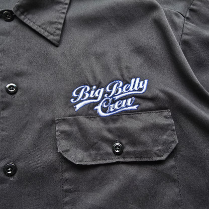 Vintage Dickies Big Belly Crew Short Sleeve Button Up Shirt - L/XL
