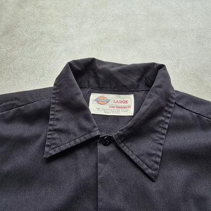 Vintage Dickies Big Belly Crew Short Sleeve Button Up Shirt - L/XL