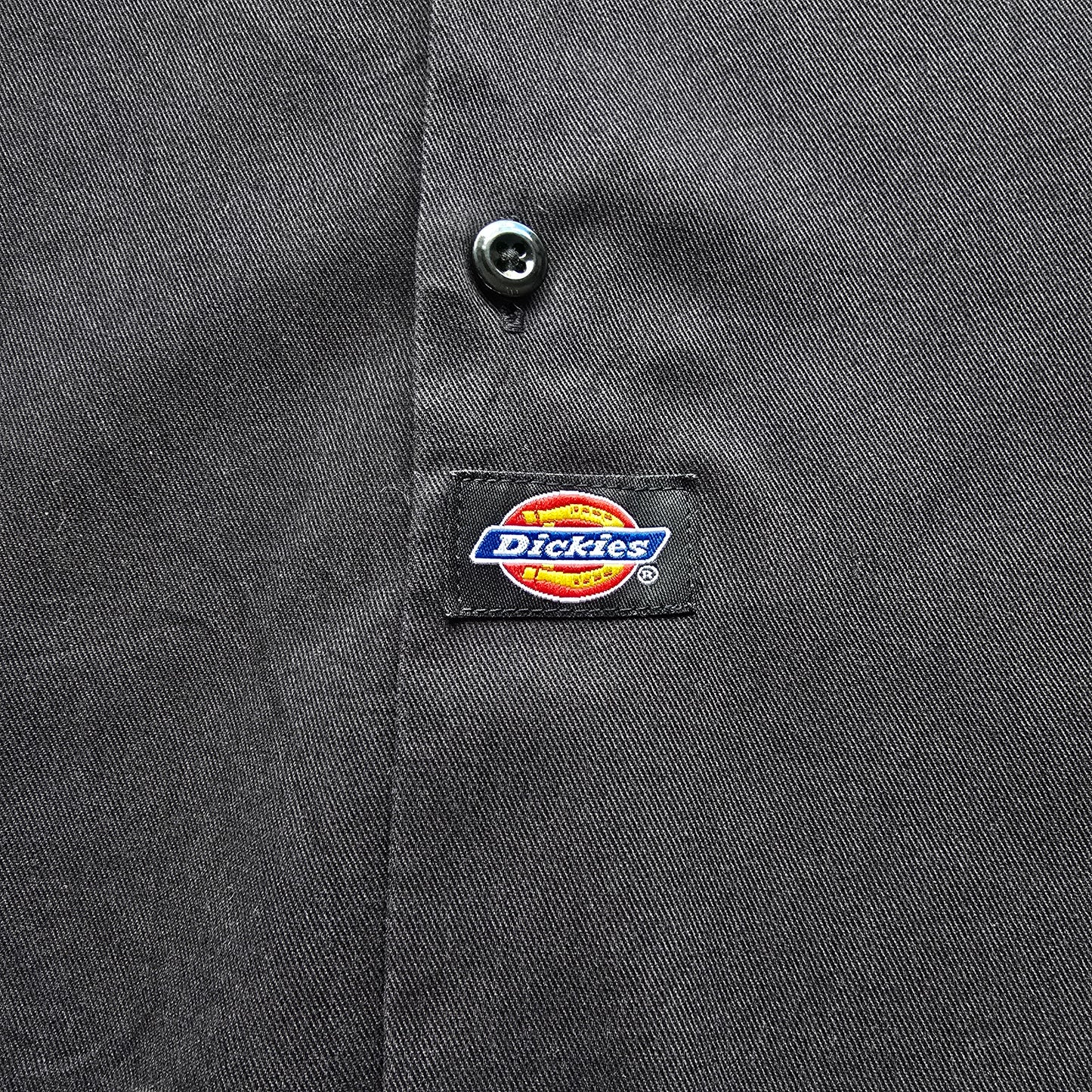 Vintage Dickies Big Belly Crew Short Sleeve Button Up Shirt - L/XL