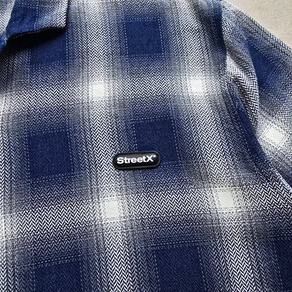 StreetX Short Sleeve Button Up Shirt - L
