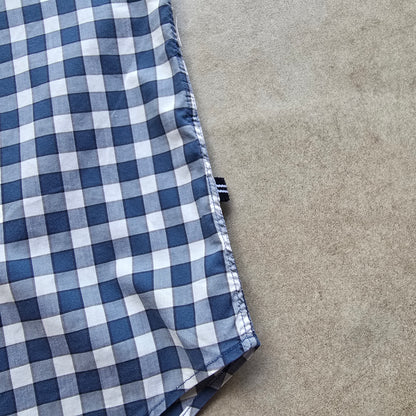 Nautica Check Short Sleeve Button Up Shirt - XL