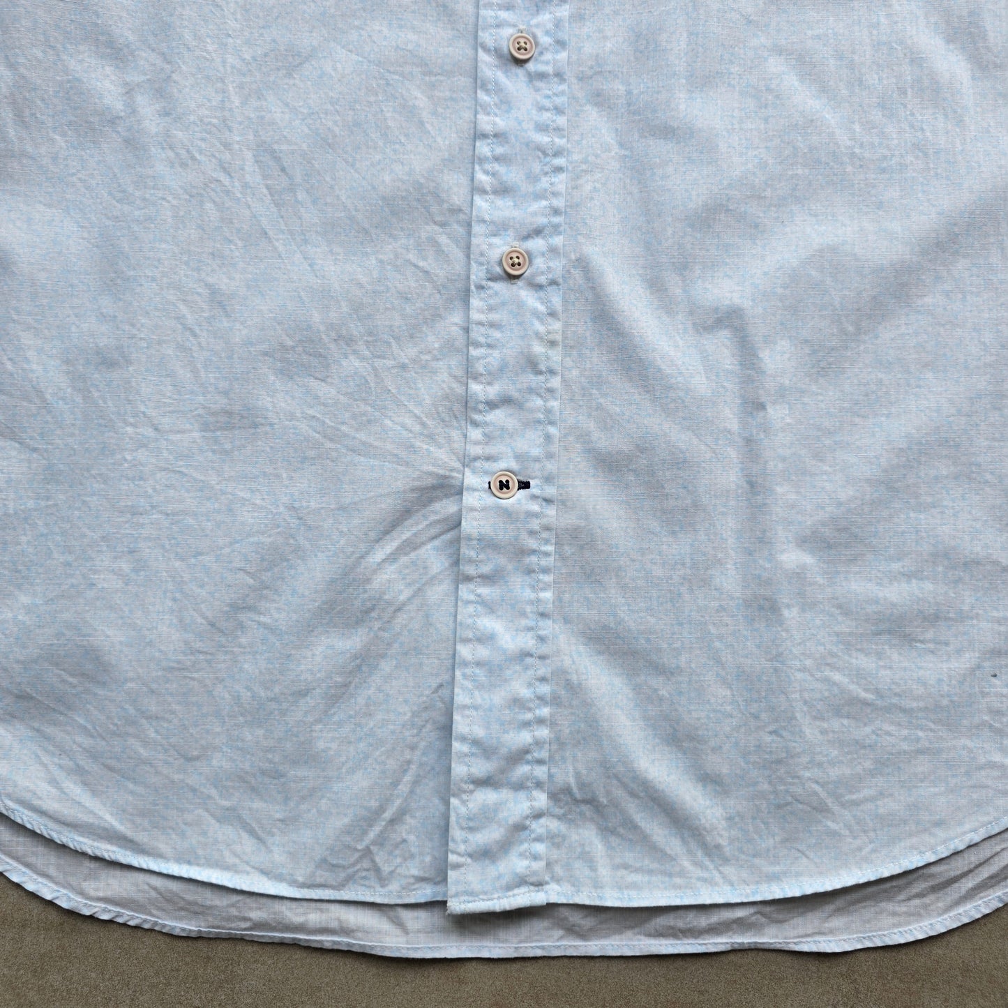 Nautica Short Sleeve Button Up Shirt - XL