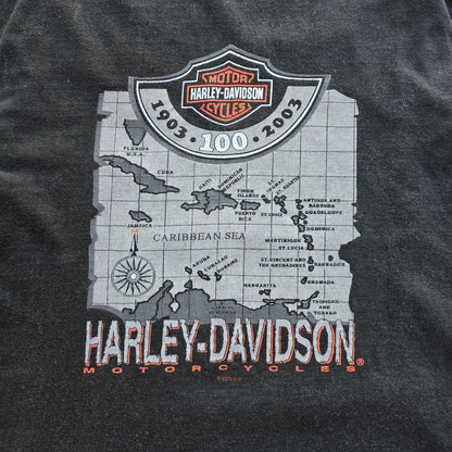 Vintage Harley Davidson U.S Virgin Islands Tee - S