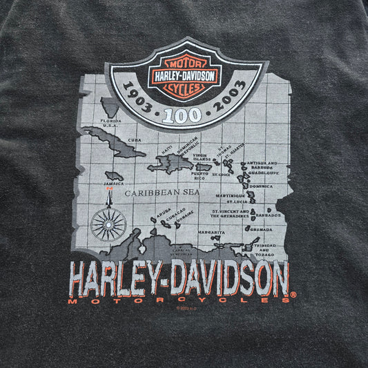 Vintage Harley Davidson U.S Virgin Islands Tee - S
