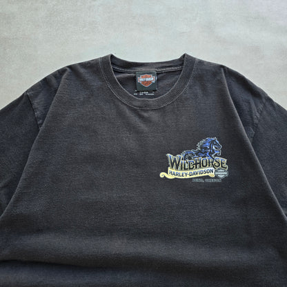 Harley Davidson "Saddle Up" Wild Horse Oregon Tee - M