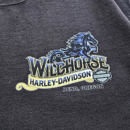 Harley Davidson "Saddle Up" Wild Horse Oregon Tee - M