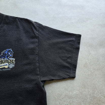 Harley Davidson "Saddle Up" Wild Horse Oregon Tee - M