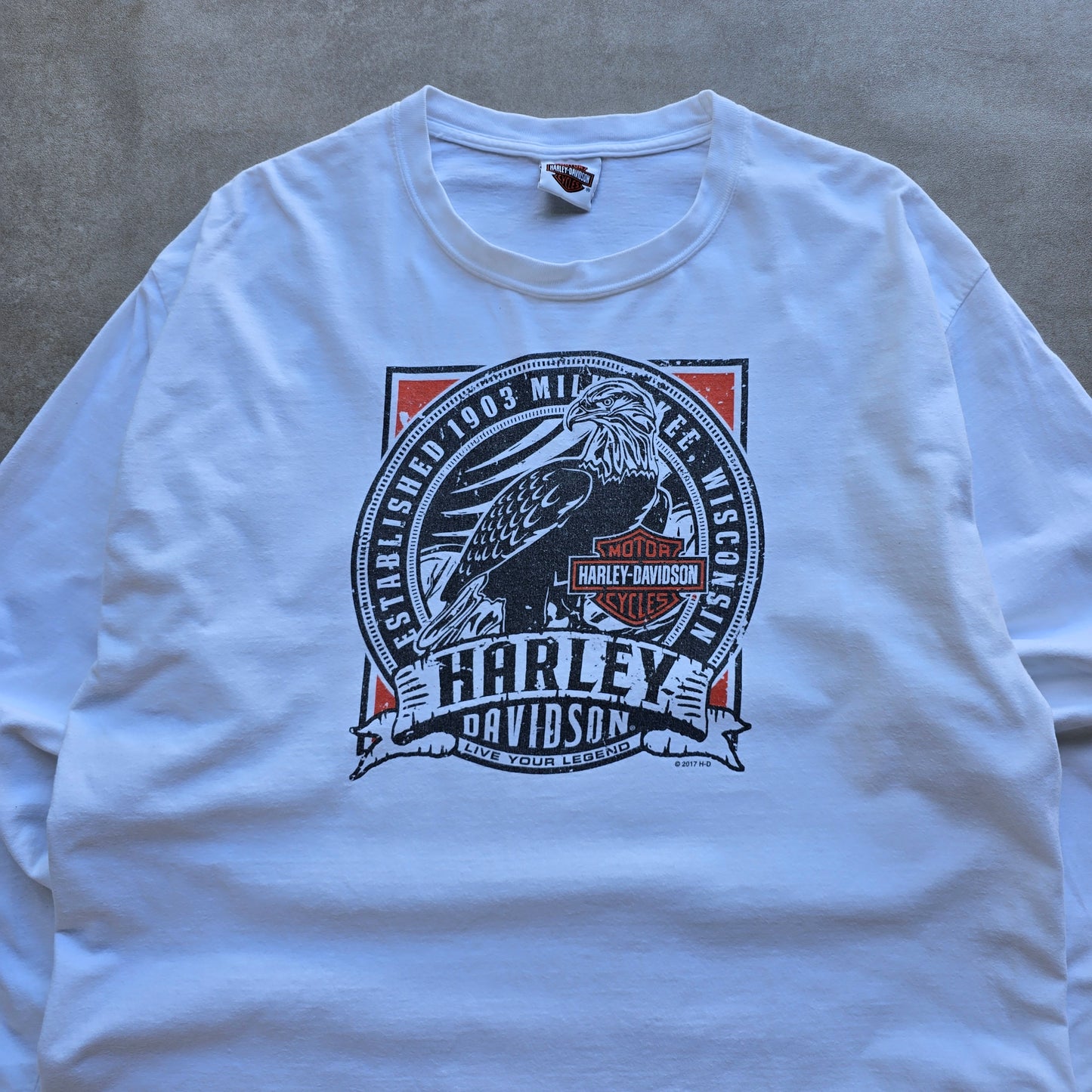 Harley Davidson Myrtle Beach South Carolina Long Sleeve Tee - XL