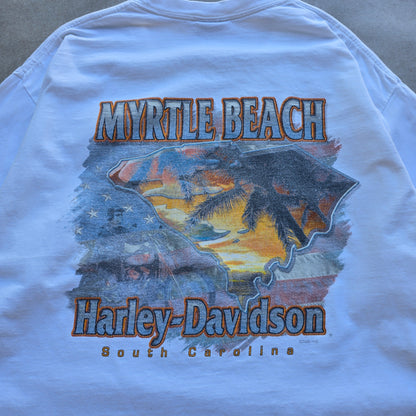 Harley Davidson Myrtle Beach South Carolina Long Sleeve Tee - XL