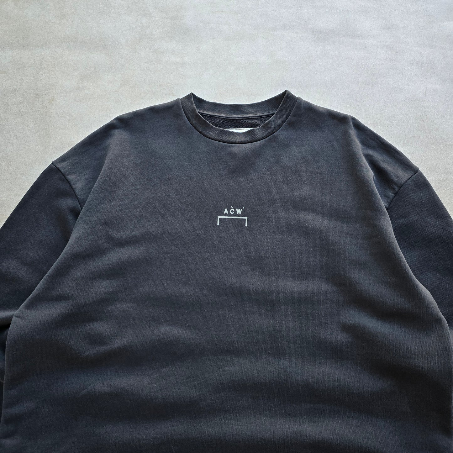 A-Cold-Wall Logo Oversized Sweatshirt - M