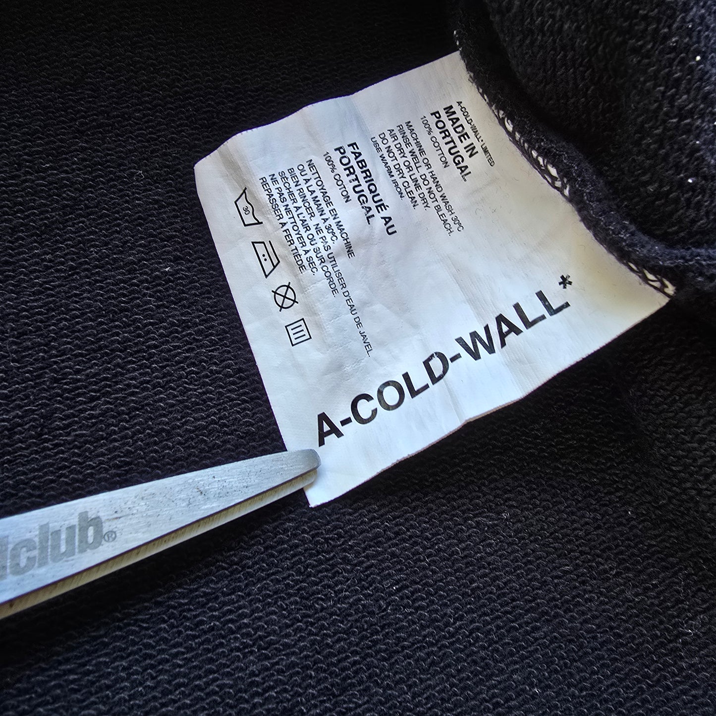 A-Cold-Wall Logo Oversized Sweatshirt - M