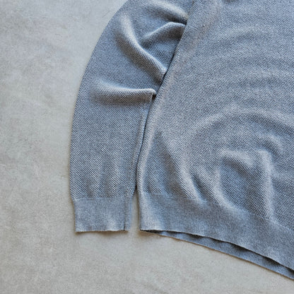 Gant Lightweight Knit Grey Sweater - L