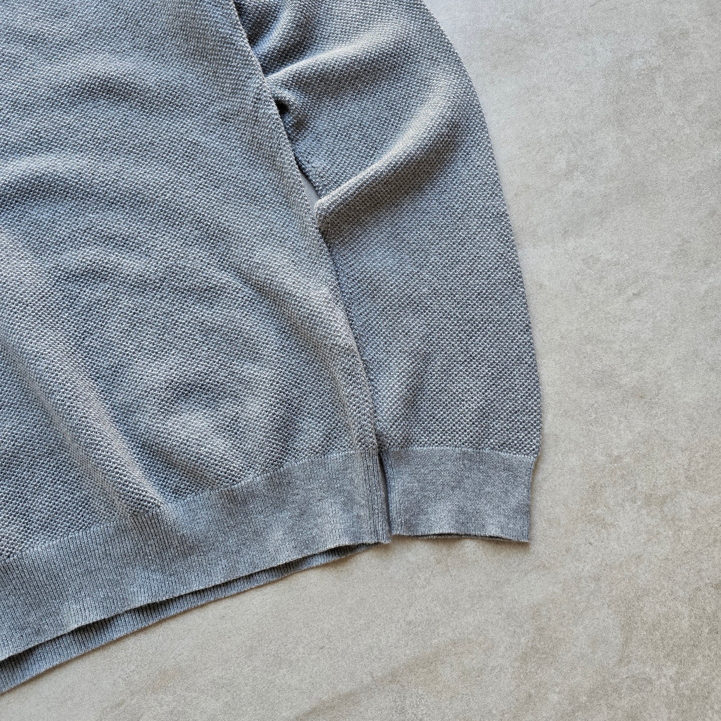 Gant Lightweight Knit Grey Sweater - L