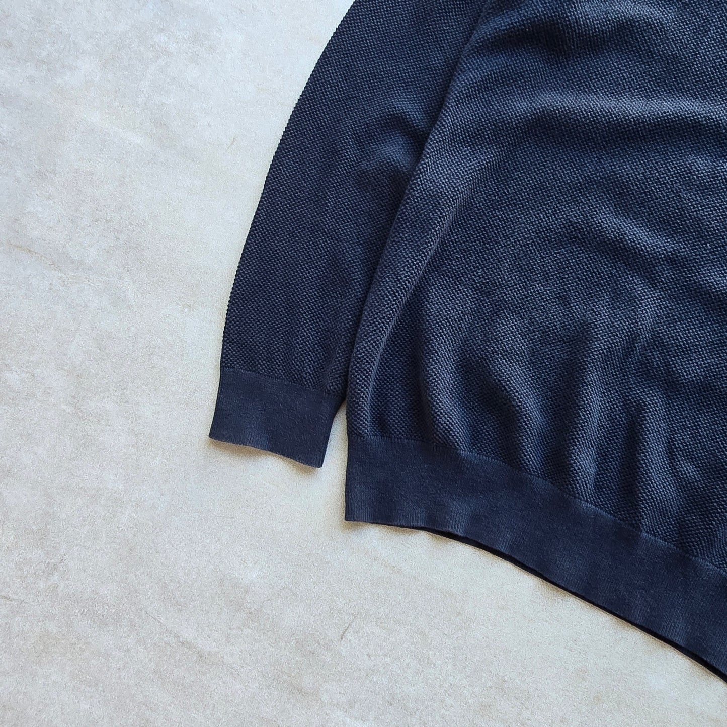 Gant Lightweight Knit Navy Sweater - L/XL