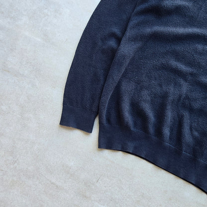 Gant Lightweight Knit Navy Sweater - L/XL