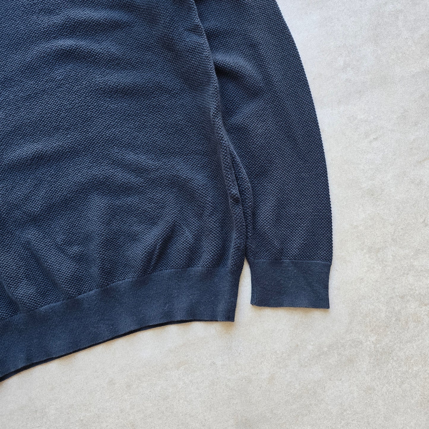 Gant Lightweight Knit Navy Sweater - L/XL