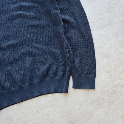 Gant Lightweight Knit Navy Sweater - L/XL