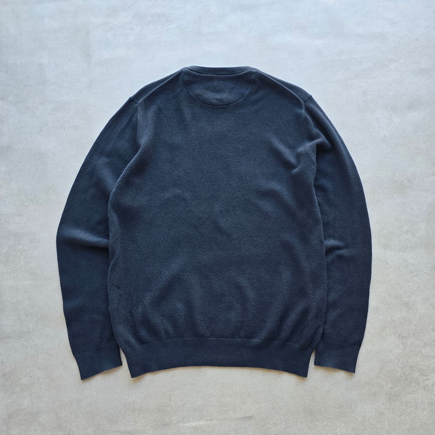 Gant Lightweight Knit Navy Sweater - L/XL