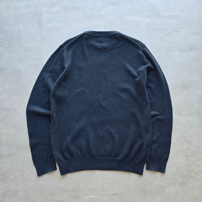 Gant Lightweight Knit Navy Sweater - L/XL