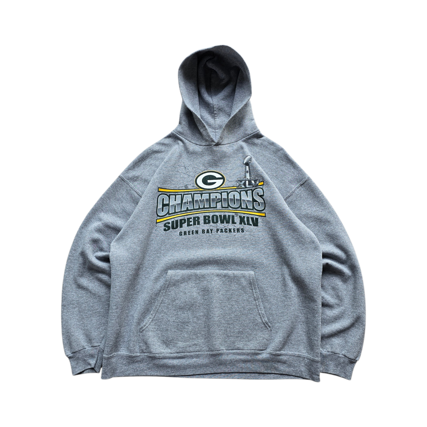 Green Bay Packers Super Bowl XLV 2011 Champions Hoodie - M/L