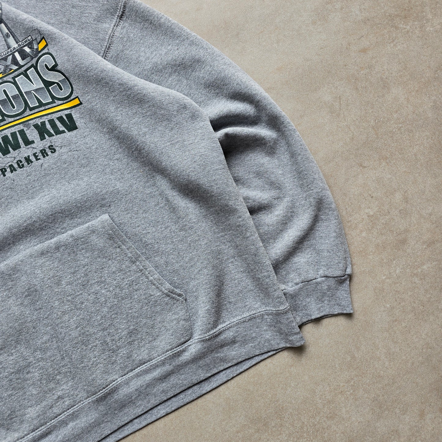 Green Bay Packers Super Bowl XLV 2011 Champions Hoodie - M/L