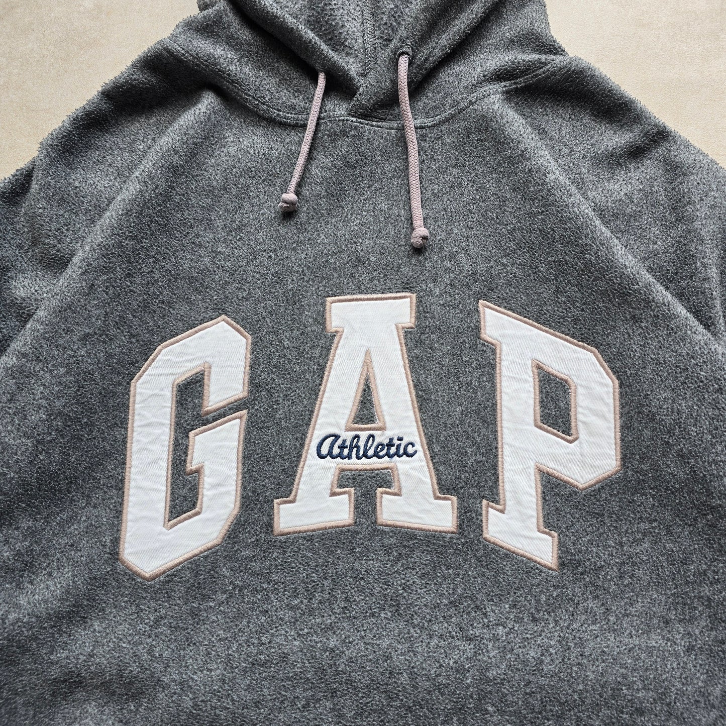 Vintage Gap Fleece Hoodie - L