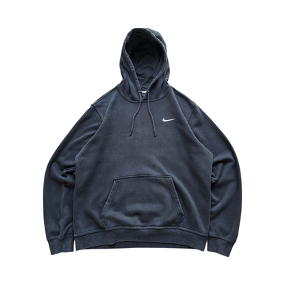 Vintage 2000's Nike Embroidered Mini Swoosh Hoodie - M/L