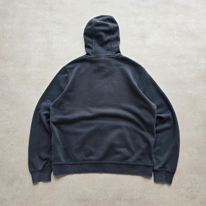 Vintage 2000's Nike Embroidered Mini Swoosh Hoodie - M/L