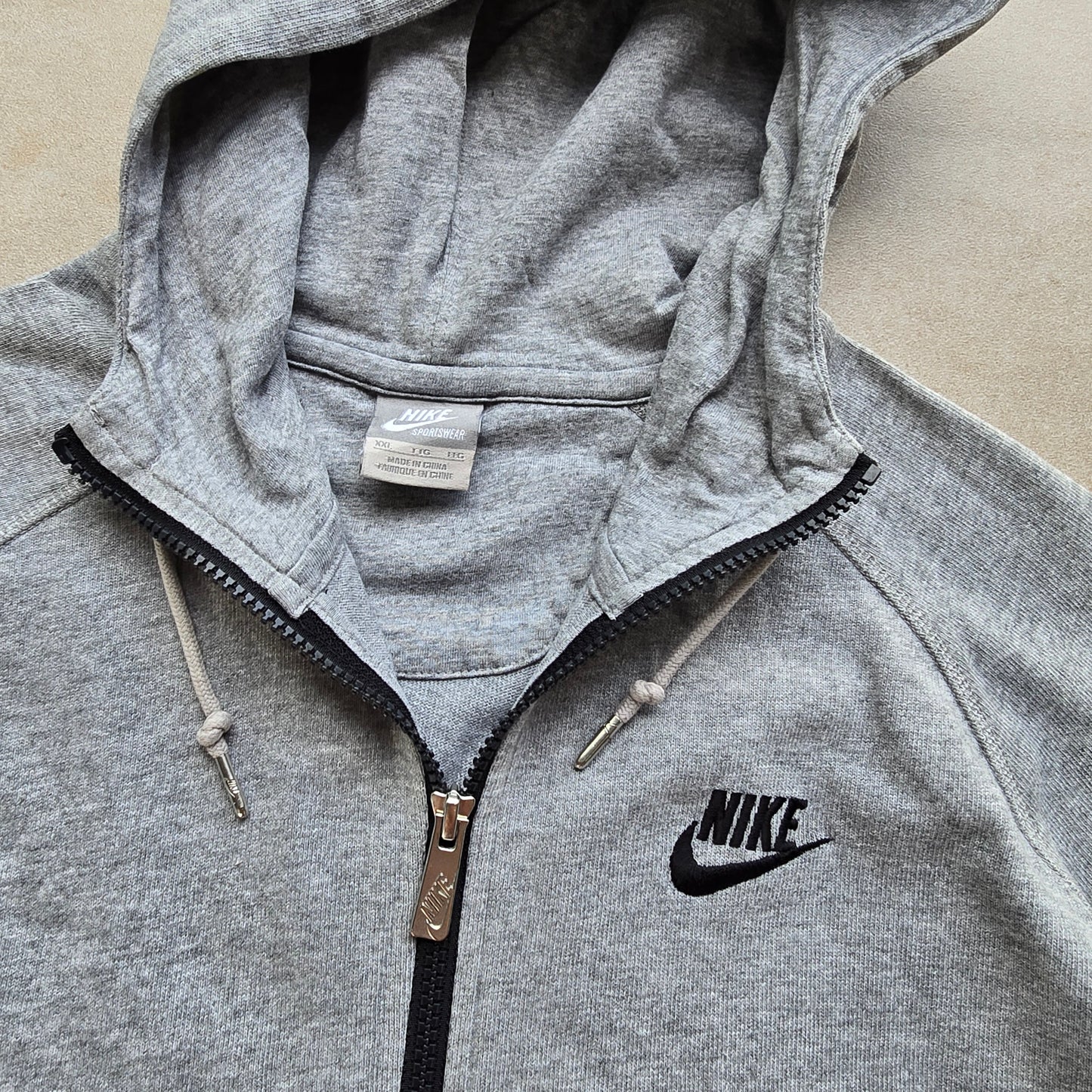 Vintage Nike Full Zip Hoodie - XL