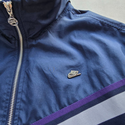 Vintage Nike Metal Logo Track Jacket - M