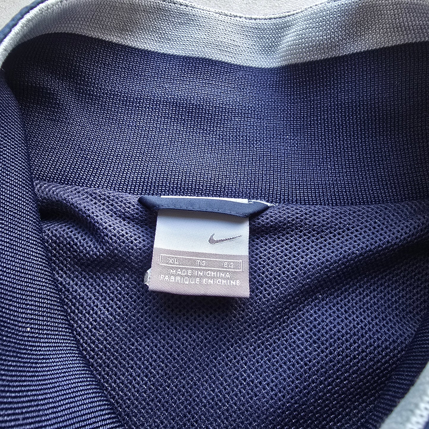 Vintage Nike Metal Logo Track Jacket - M