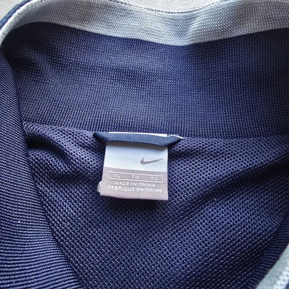 Vintage Nike Metal Logo Track Jacket - M