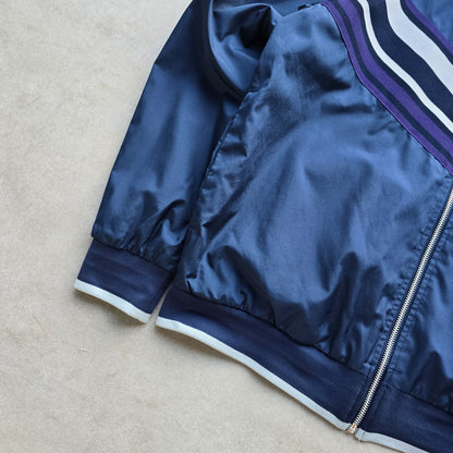 Vintage Nike Metal Logo Track Jacket - M
