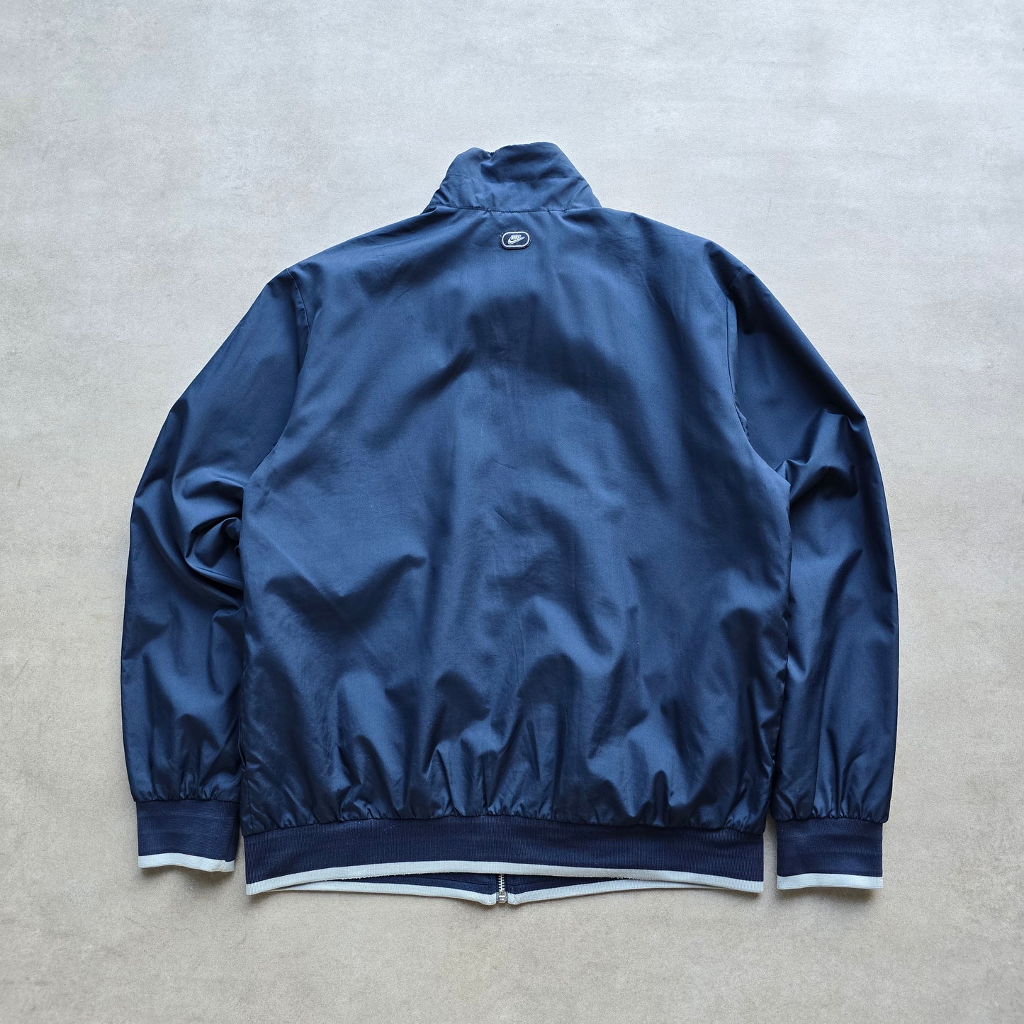 Vintage Nike Metal Logo Track Jacket - M