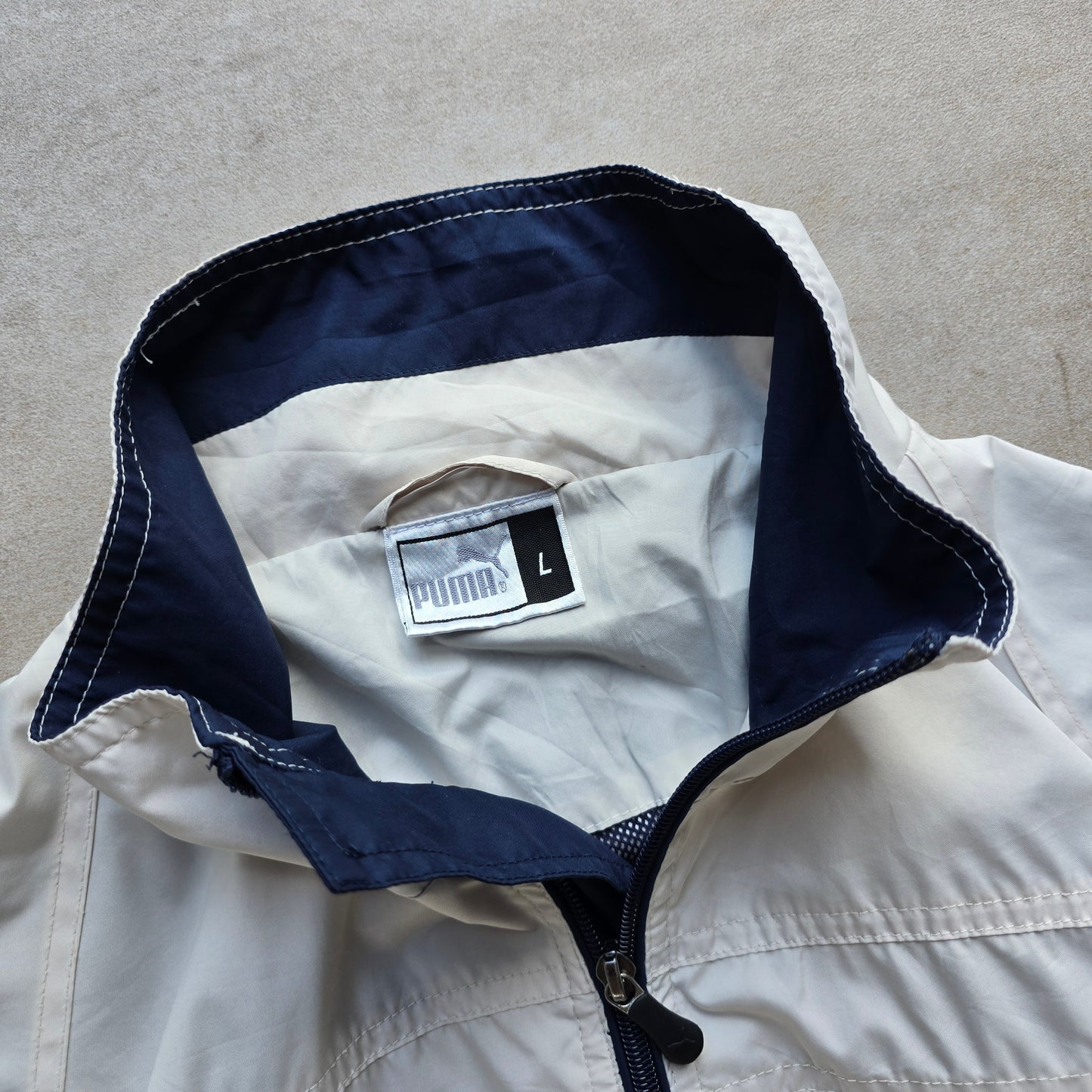 Vintage Puma Windbreaker Jacket - L