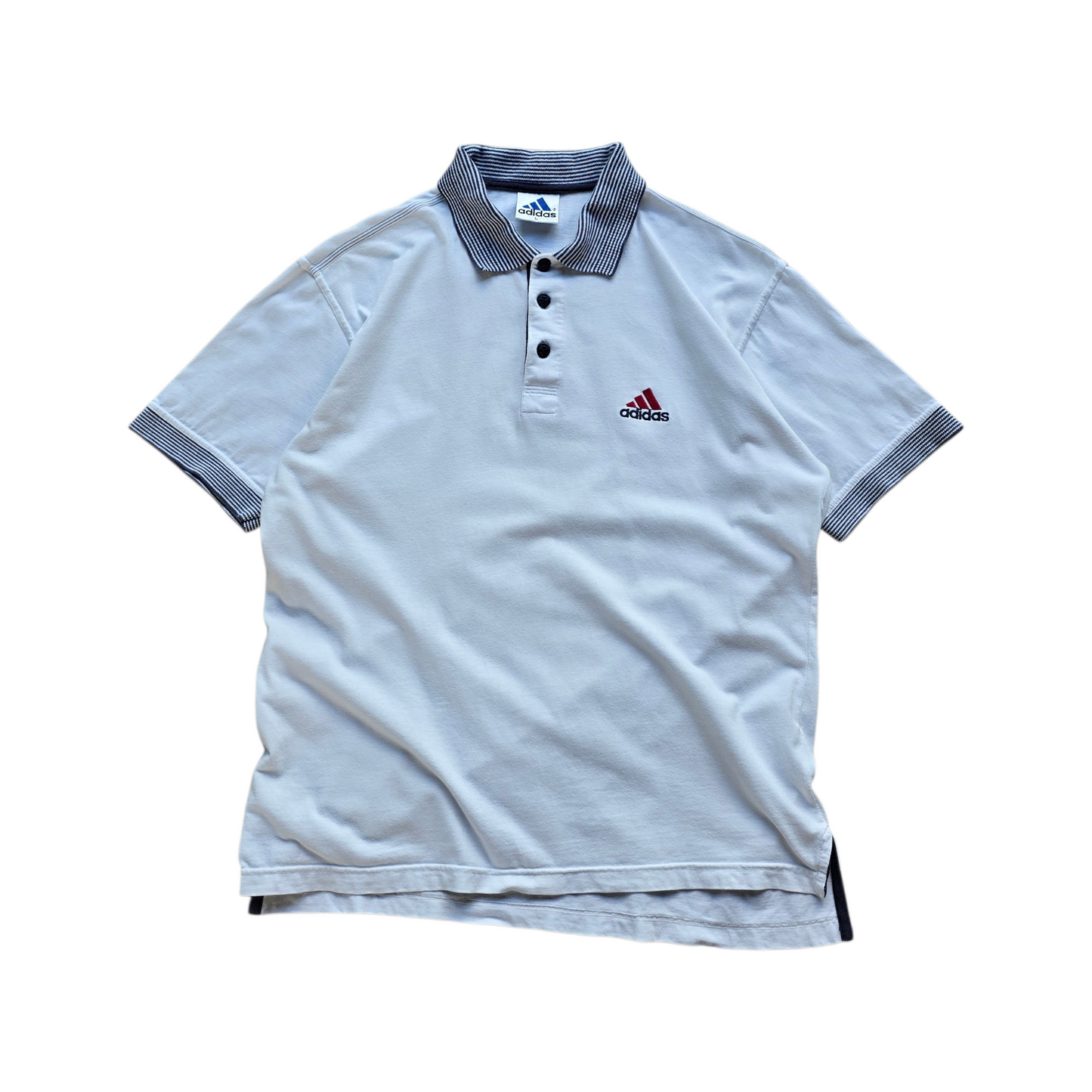 Vintage Adidas Polo Shirt - M