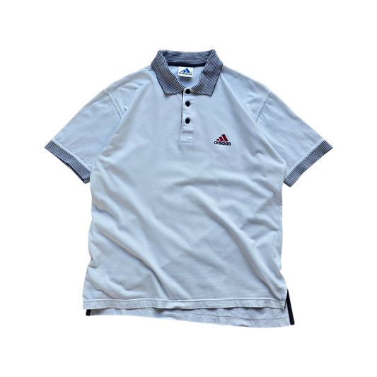 Vintage Adidas Polo Shirt - M
