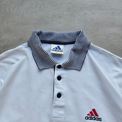 Vintage Adidas Polo Shirt - M