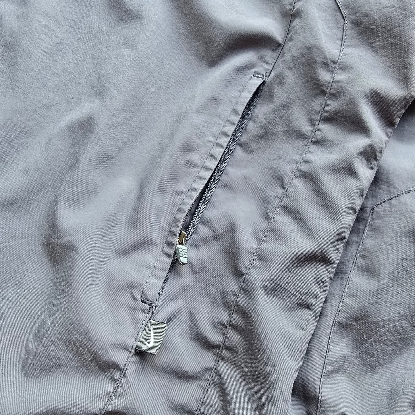 Vintage Nike Embroidered Mini Swoosh Windbreaker Jacket - XL
