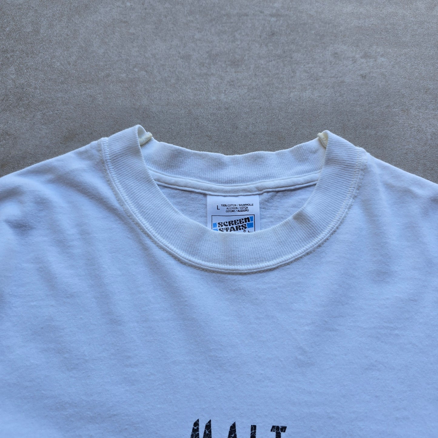 Vintage 90's Malt The Highland Park Mouser Cat Tee - M