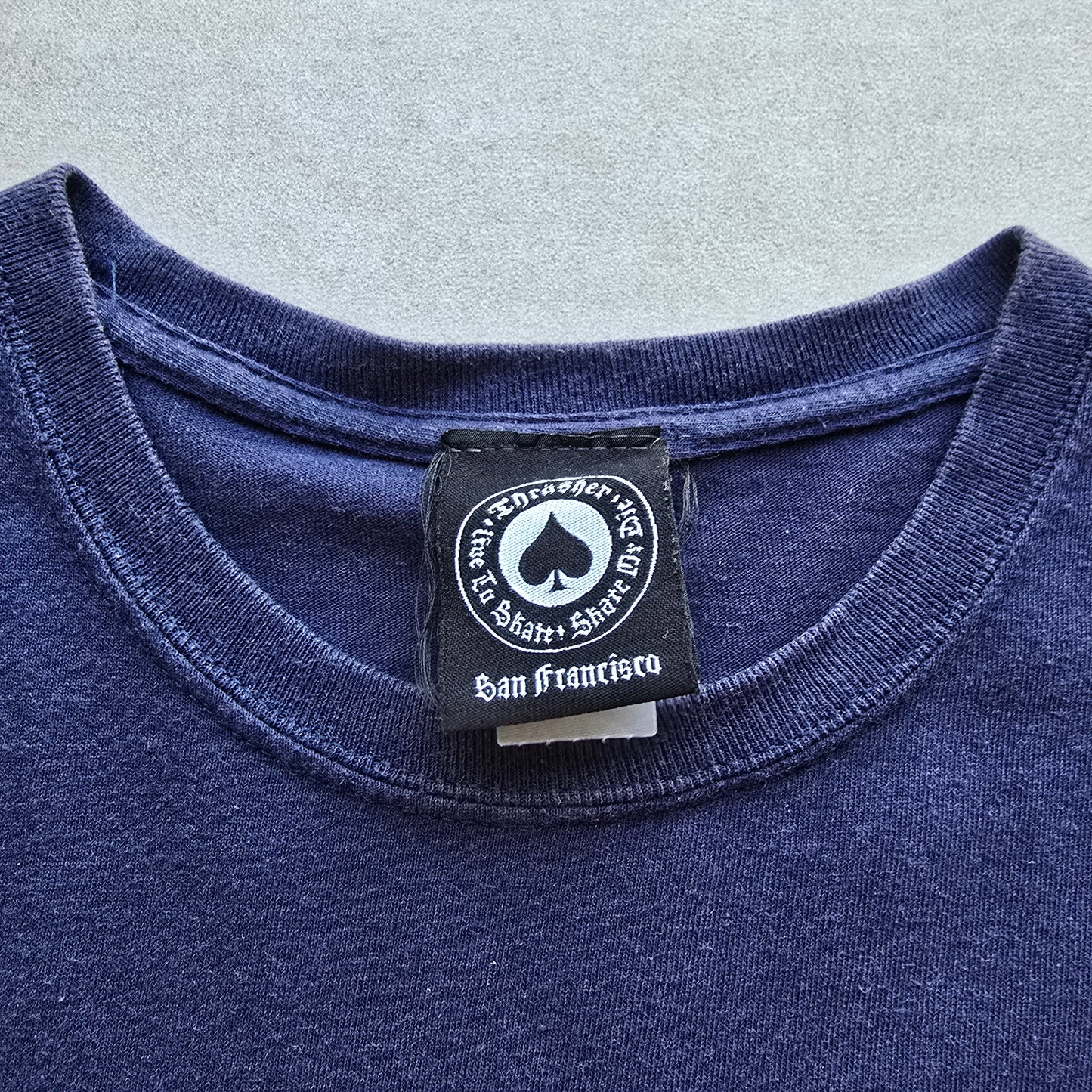 Thrasher Flames Logo Tee - L