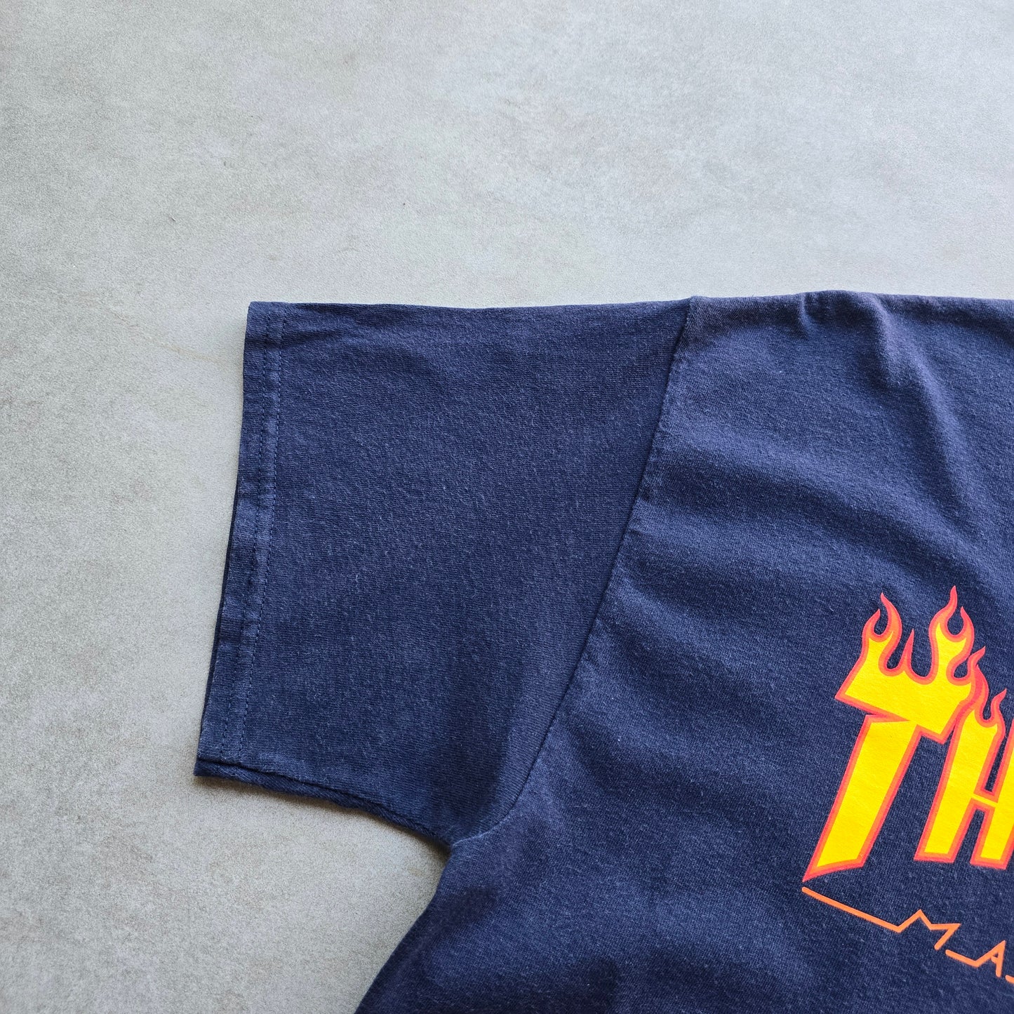 Thrasher Flames Logo Tee - L