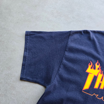 Thrasher Flames Logo Tee - L