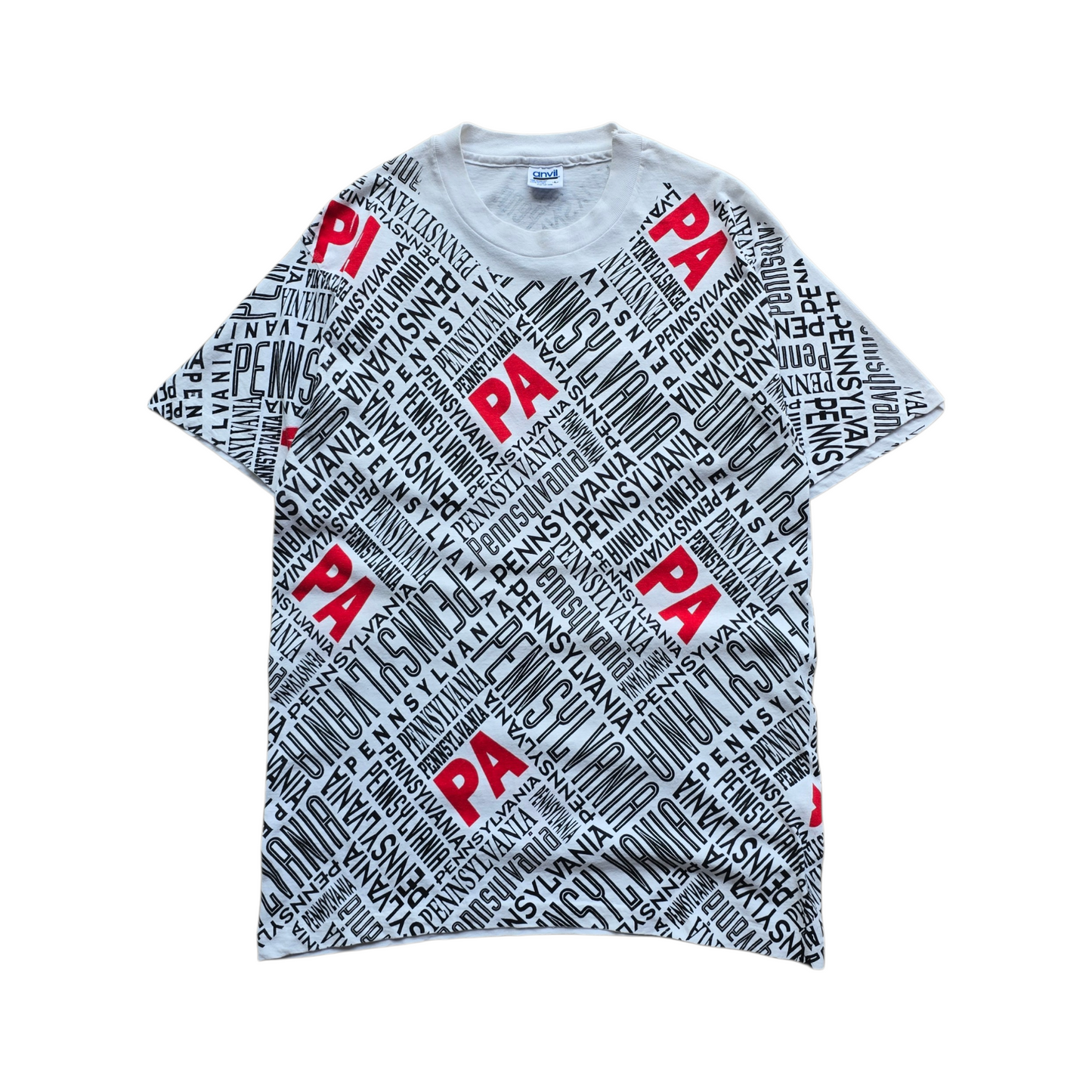 Vintage 90's Pennsylvania AOP Tee - S/M