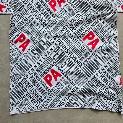 Vintage 90's Pennsylvania AOP Tee - S/M