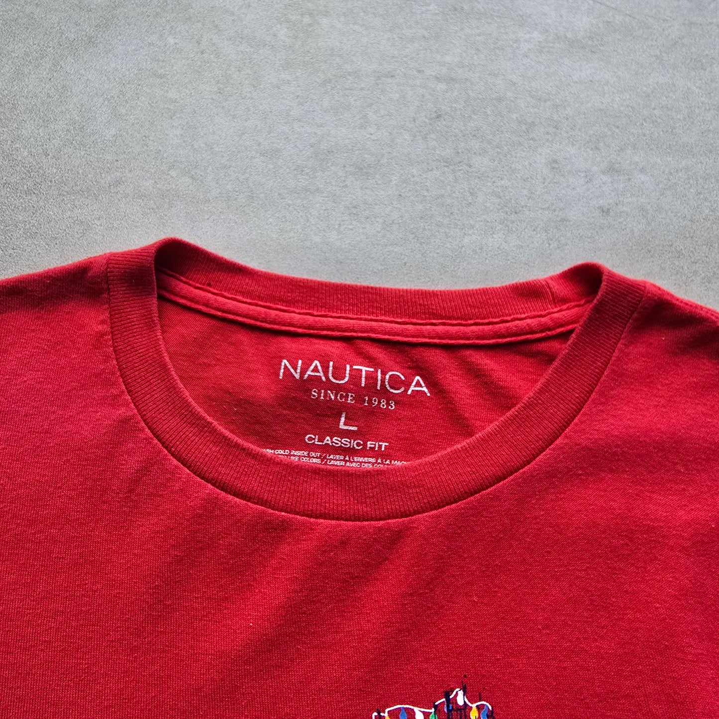 Nautica Boat Graphic Tee - L