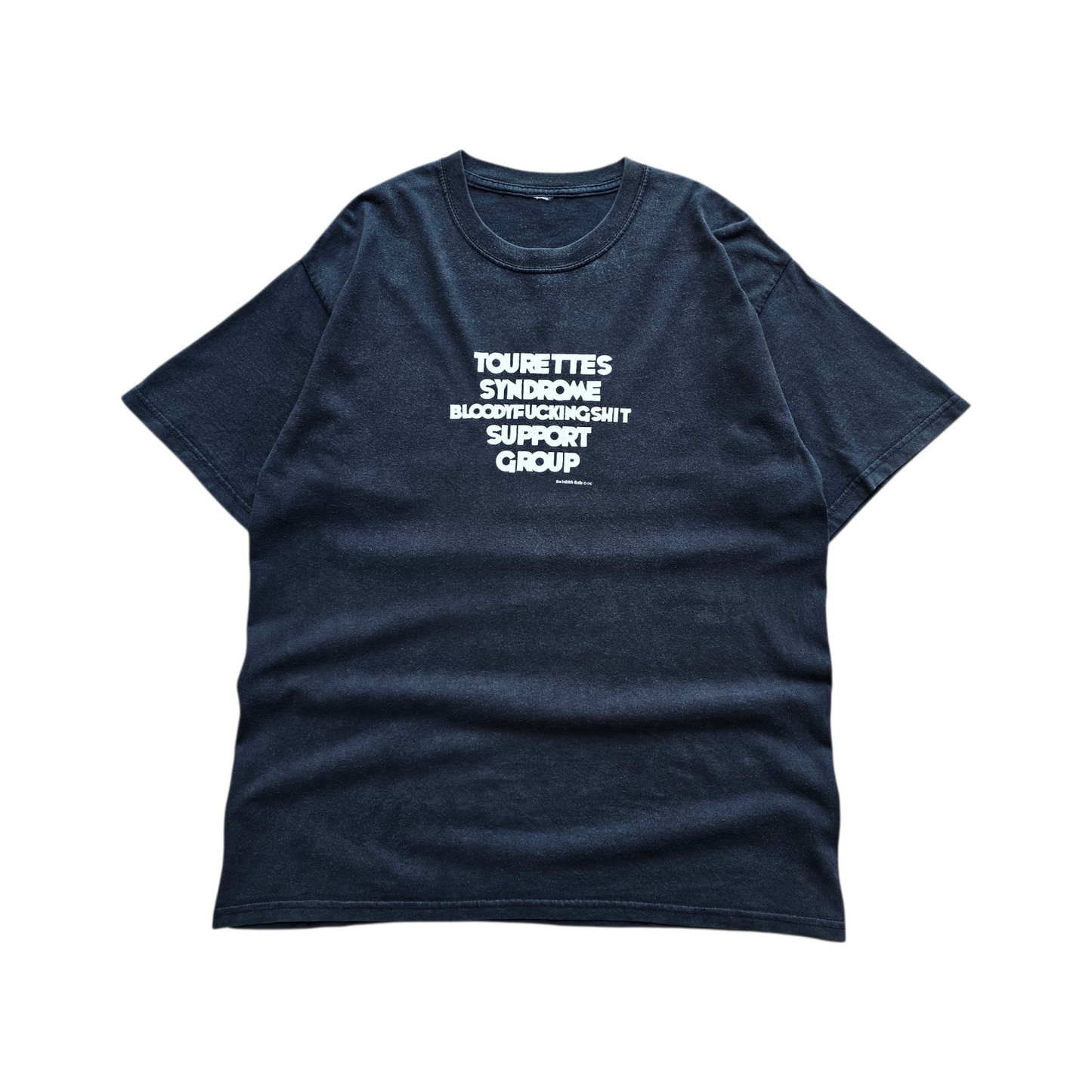 Vintage 2000's Tourettes Support Group Tee - L